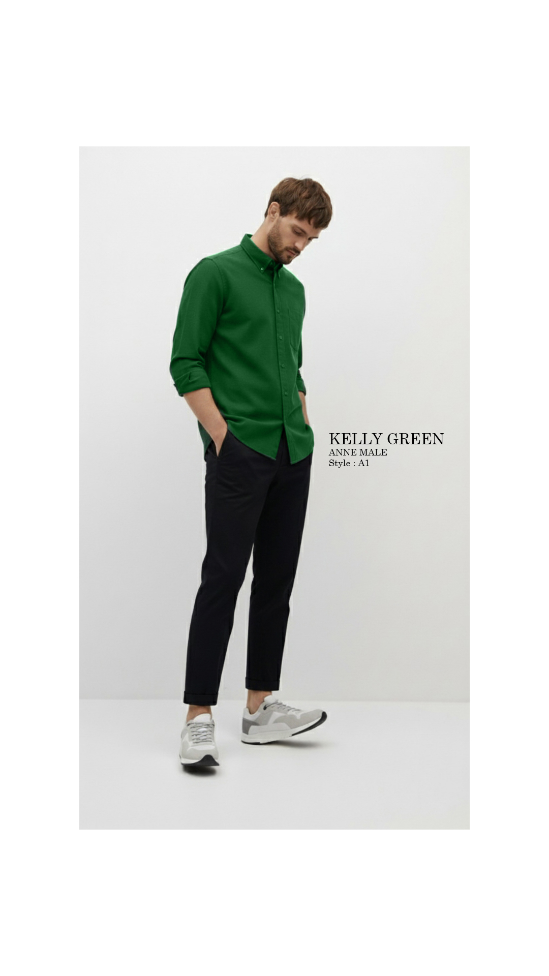 A1. Kelly Green Reel